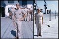 Aviation Officer Candidate in pre-flight training aboard ship, 1956.