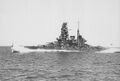 Haruna in 1934, following her second reconstruction.
