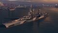 Indianapolis in New York Port (Decorated), with her default permanant camouflage