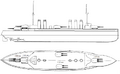 1907 French Battleship Design C
