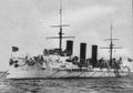 Russian cruiser Bogatyr.