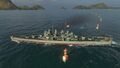 Broadside view of Cleveland.