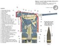 Schematic of the 14 inch (356mm) guns of the Fusō-class and Kongō-class battleships.
