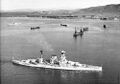 With trunked funnels, circa 1936.