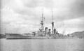 Kirishima docked at Sasebo in December 1915.