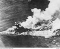 A close-up view of Hermes sinking