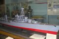 A model of Kirov displayed in the Central Naval Museum in Saint Petersburg.