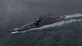Eiserner Kanzler braves a stormy Atlantic, showing her historical Naval Legacy