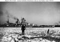 Scharnhorst in Kiel during the winter of 1939-1940.