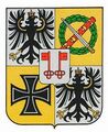 The wappen (coat of arms) of Blücher.