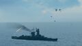 Saint-Louis shoots down Shokaku planes.