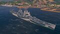 Baltimore in Hawaii Port, with her default permanant camouflage