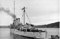 HMS Weymouth and some of her crew