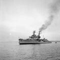 Nürnberg at Kiel in 1946, after being ceded to the Soviet Union.